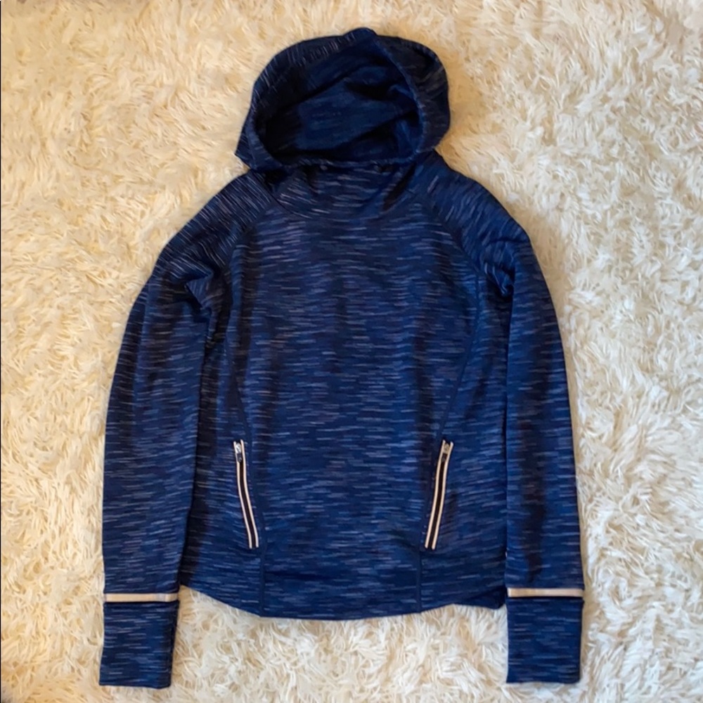 Gap Fit Women’s Blue Athletic Hoodie Pullover